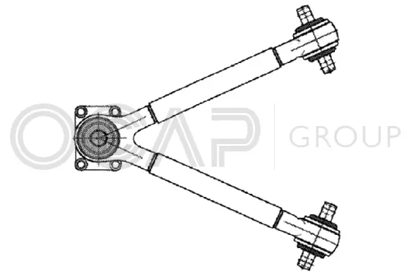 Control/Trailing Arm, wheel suspension (0807257)