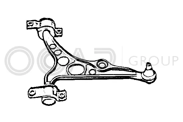Control/Trailing Arm, wheel suspension (0390322)
