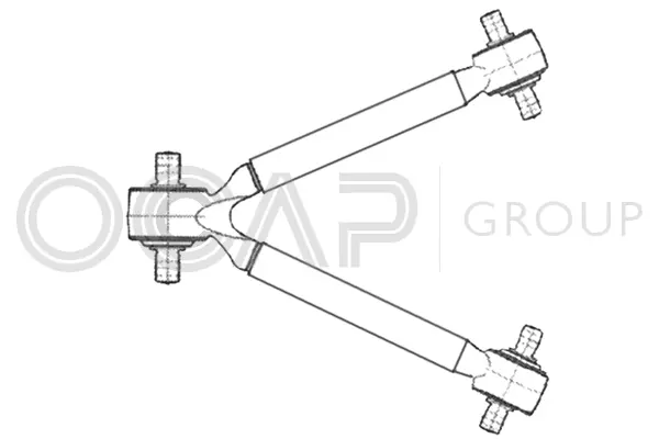 Control/Trailing Arm, wheel suspension (0807774)