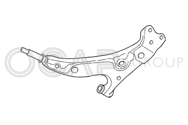 Control/Trailing Arm, wheel suspension (0793672)