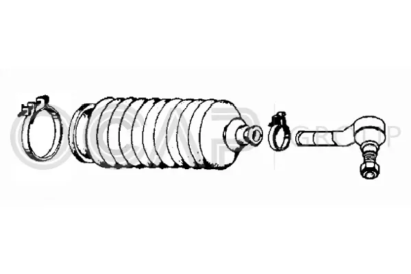 Bellow Kit, steering (0993965)