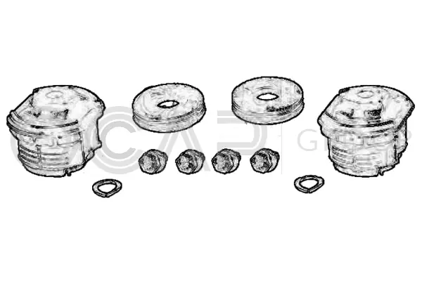 Repair Kit, axle beam (0901286)