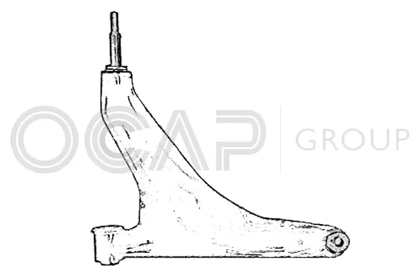 Control/Trailing Arm, wheel suspension (0392238)