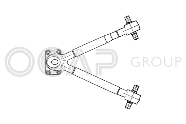 Control/Trailing Arm, wheel suspension (0807762)