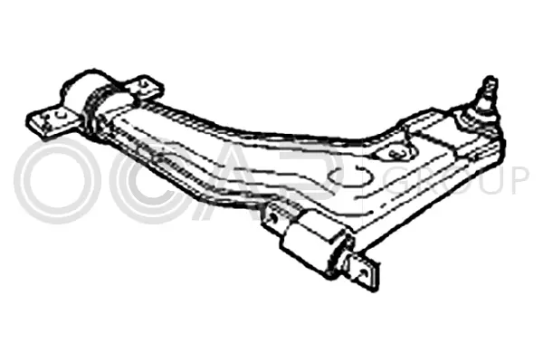 Control/Trailing Arm, wheel suspension (0791279)