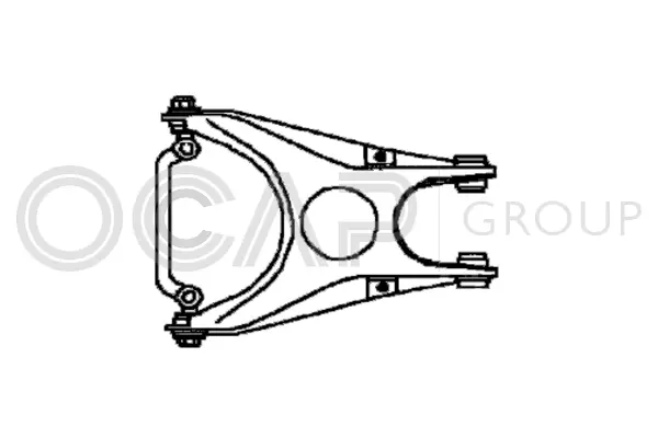 Control/Trailing Arm, wheel suspension (0701229)