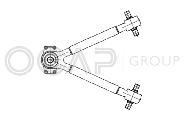 Control/Trailing Arm, wheel suspension (0807589)