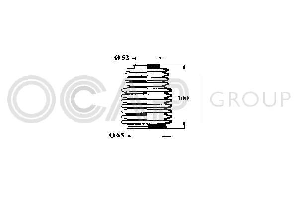 Bellow, steering (1211322)