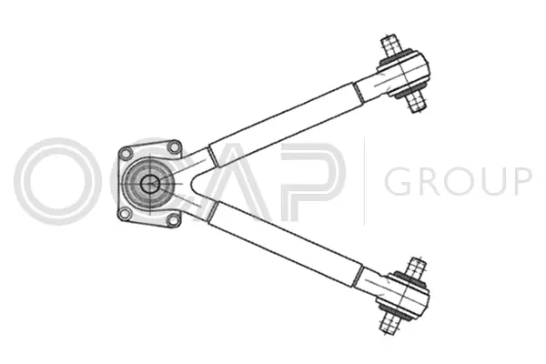 Control/Trailing Arm, wheel suspension (0807525)
