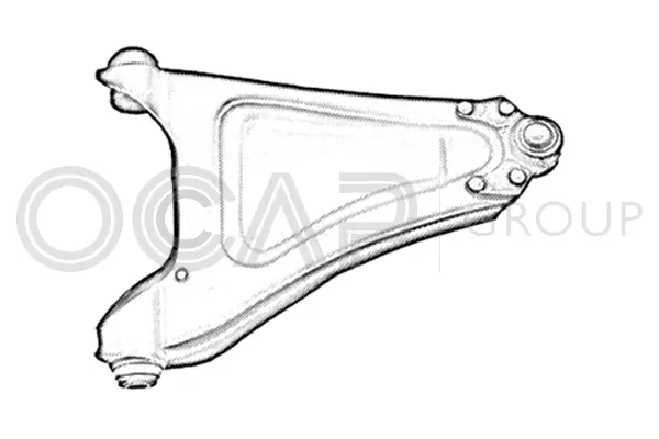 Control/Trailing Arm, wheel suspension (0790731)