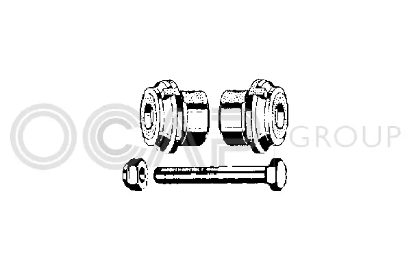 Control/Trailing Arm Kit, wheel suspension (0901701)