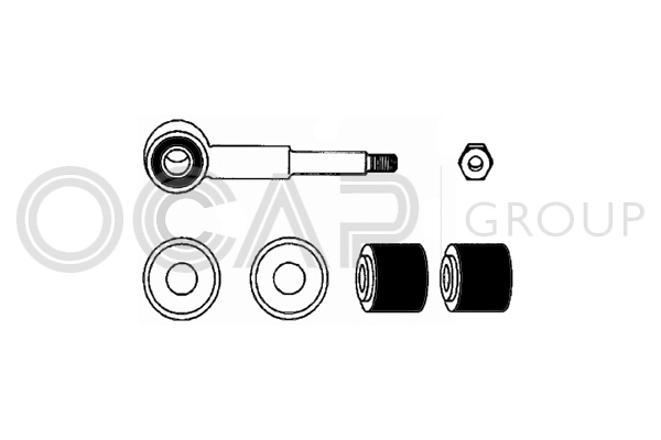 Link/Coupling Rod, stabiliser bar (0181680)