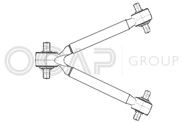Control/Trailing Arm, wheel suspension (0807634)