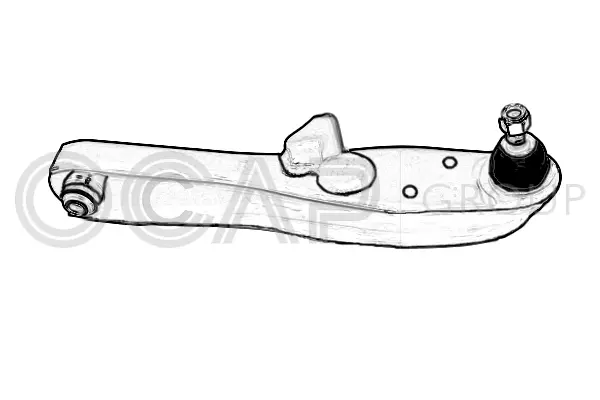 Control/Trailing Arm, wheel suspension (0791766)