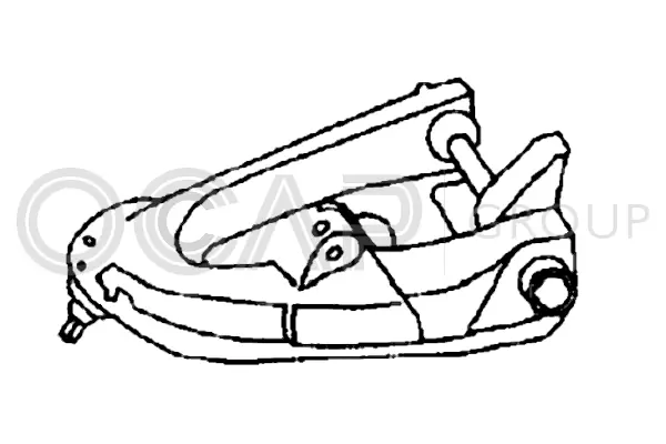 Control/Trailing Arm, wheel suspension (0780686)