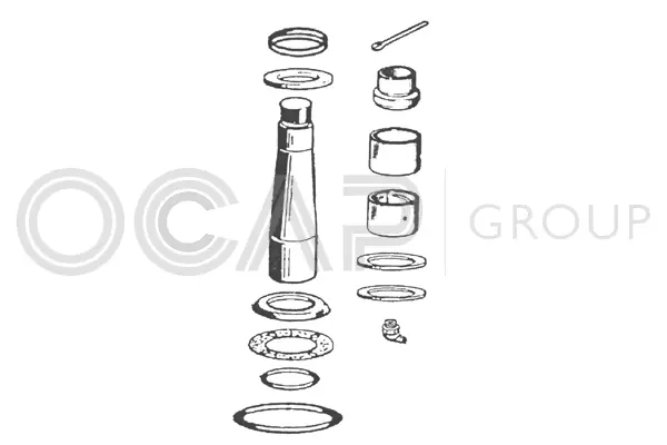 Repair Kit, kingpin (0927456)