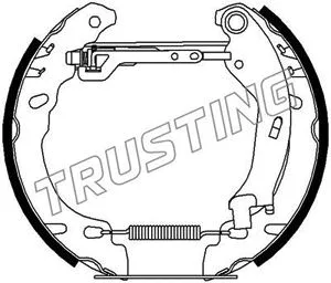 Brake Shoe Set (6431)