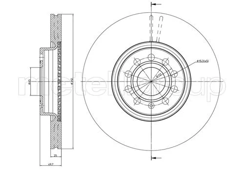Brake Disc (DF1069)