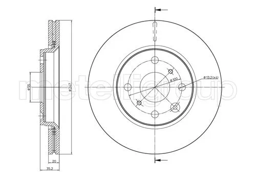 Brake Disc (DF999)