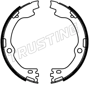 Brake Shoe Set, parking brake (253.738)