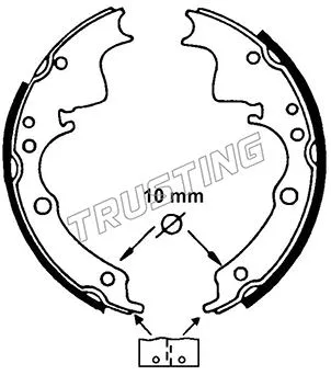 Brake Shoe Set (040.118)