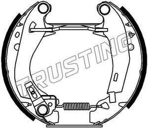 Brake Shoe Set (6046)
