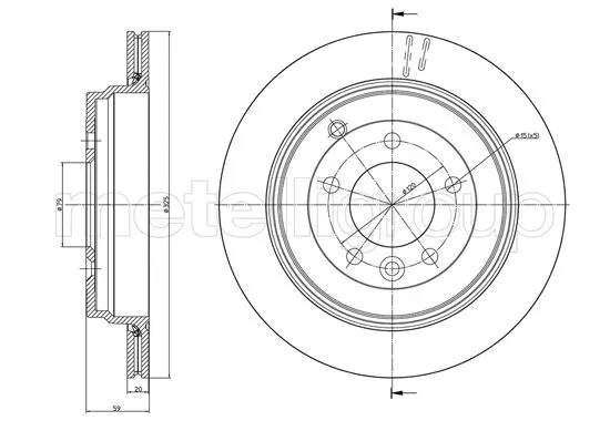 Brake Disc (DF1122)