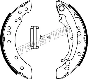 Brake Shoe Set (064.178)