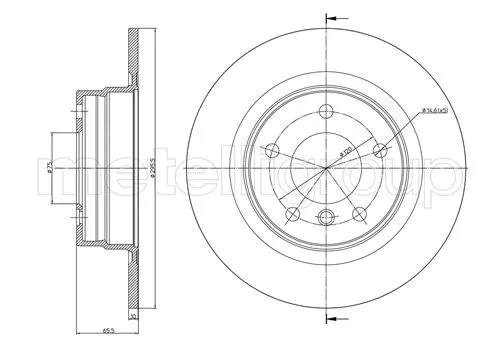 Brake Disc (DF1093)