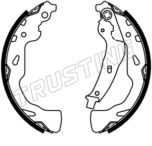 Brake Shoe Set (253.744)