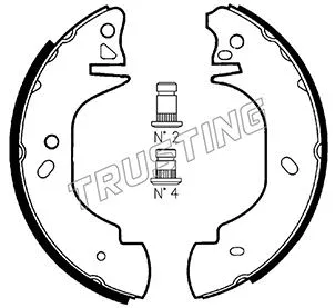 Brake Shoe Set (040.139)