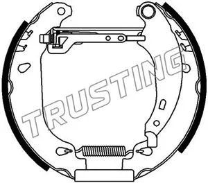 Brake Shoe Set (6161)