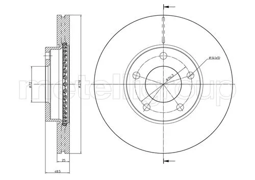 Brake Disc (DF227)