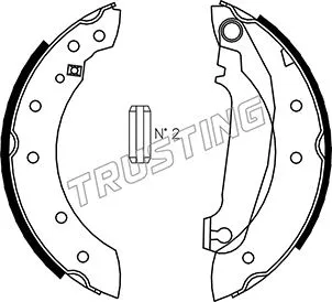 Brake Shoe Set (127.270)