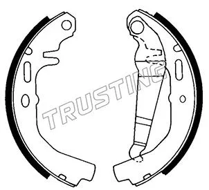 Brake Shoe Set (073.158)