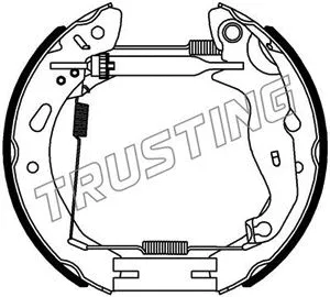 Brake Shoe Set (6442)