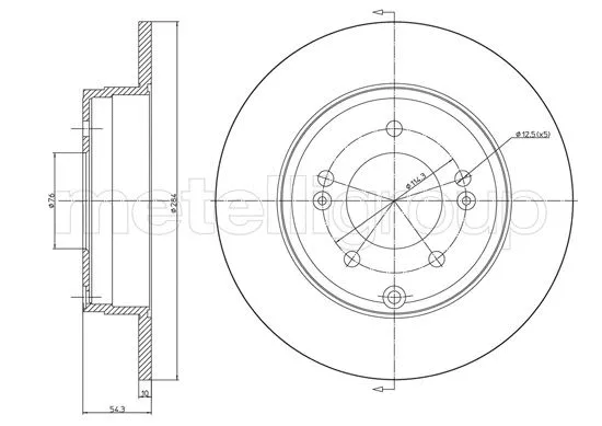 Brake Disc (DF1112)