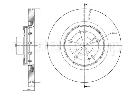 Brake Disc (DF366)