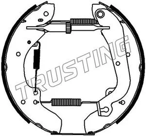Brake Shoe Set (6238)