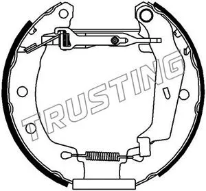 Brake Shoe Set (6189)