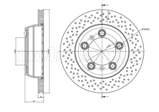 Brake Disc (DF1692)