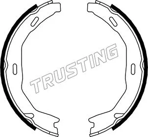 Brake Shoe Set, parking brake (052.132)
