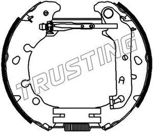 Brake Shoe Set (6392)