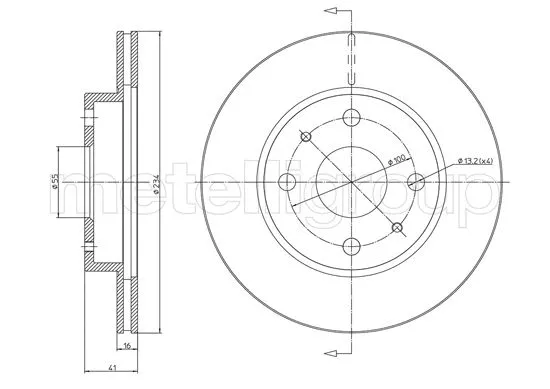 Brake Disc (DF103)