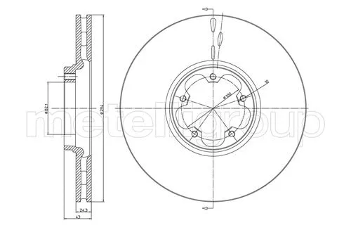 Brake Disc (DF810)