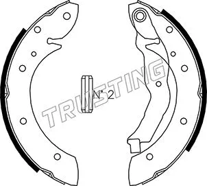Brake Shoe Set (088.223)