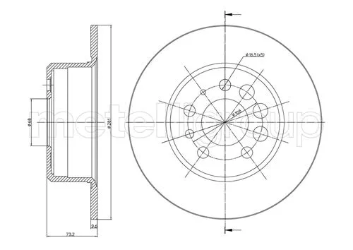 Brake Disc (DF046)