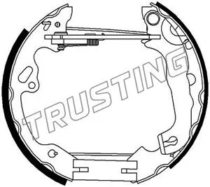 Brake Shoe Set (6298)