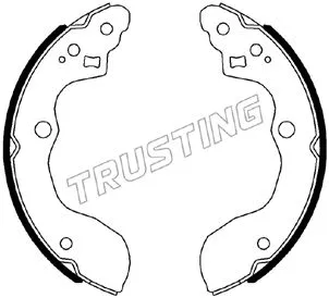 Brake Shoe Set (111.257)