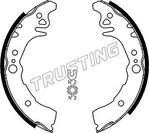 Brake Shoe Set (115.306)